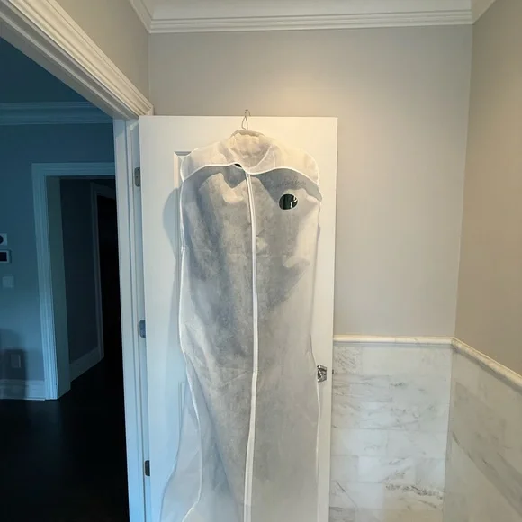 Jenny Packham Forest Green Nymph Dress worn once - Picture 8 of 12